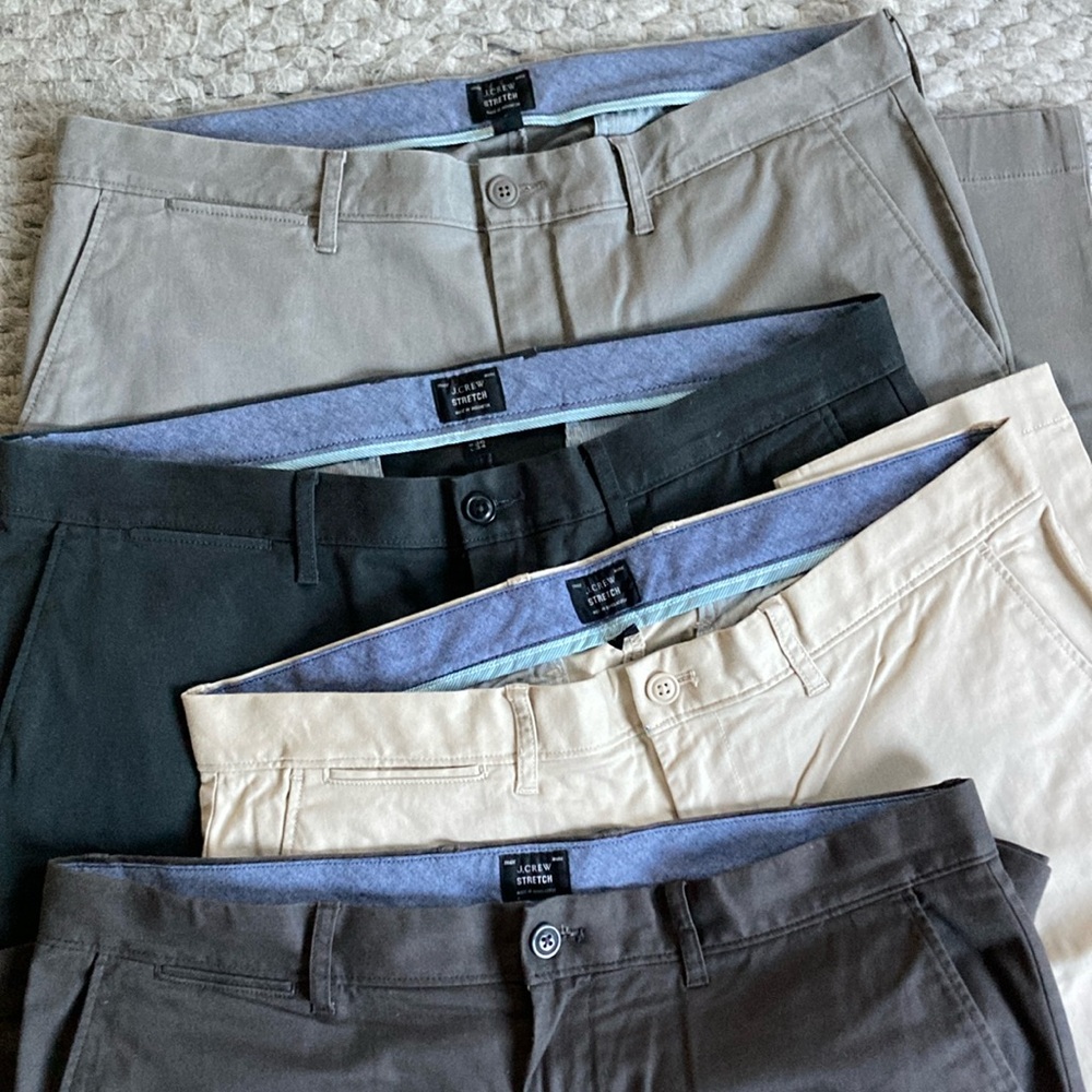 J Crew Stretch Chino Bundle 36 x 34 - Like New